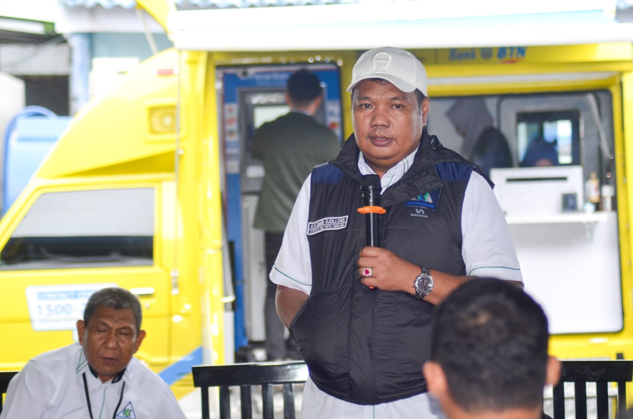 Pelanggan PAM Tirta Karajae Dimudahkan, Bayar Tagihan Air Bisa Secara Online 